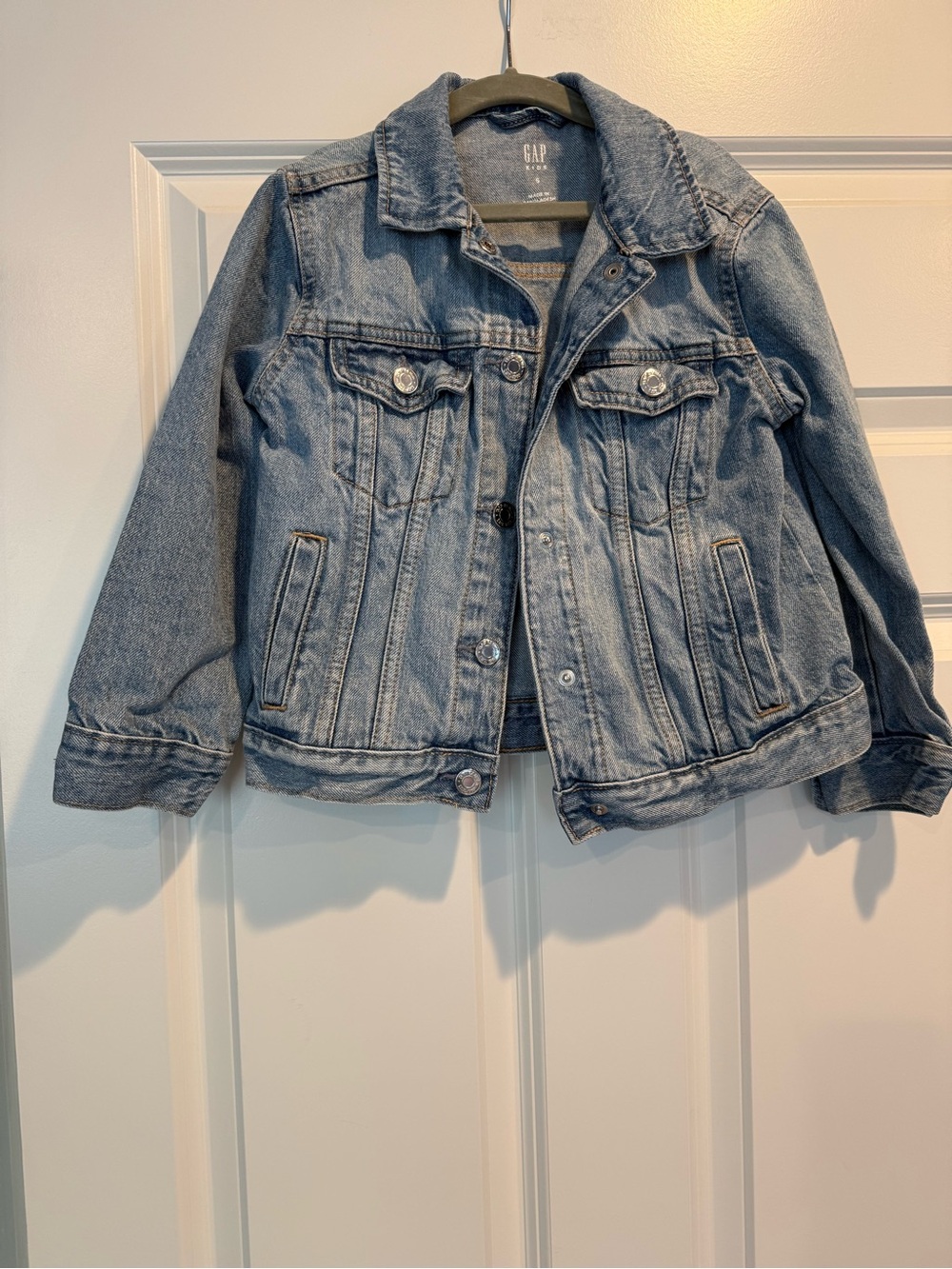 Girls Gap Kids Jeans Jacket Size Small